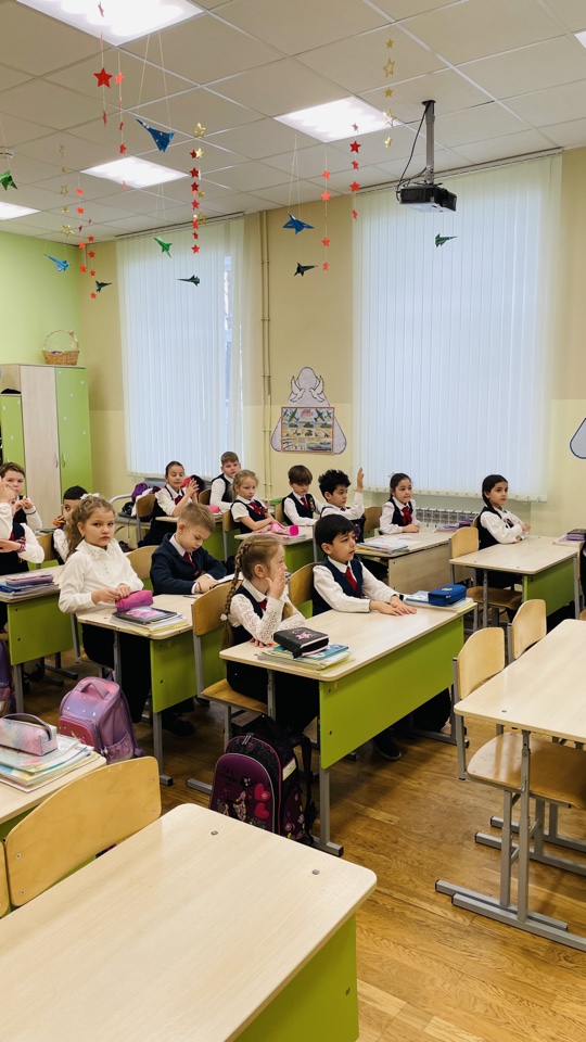 Учащиеся на уроке